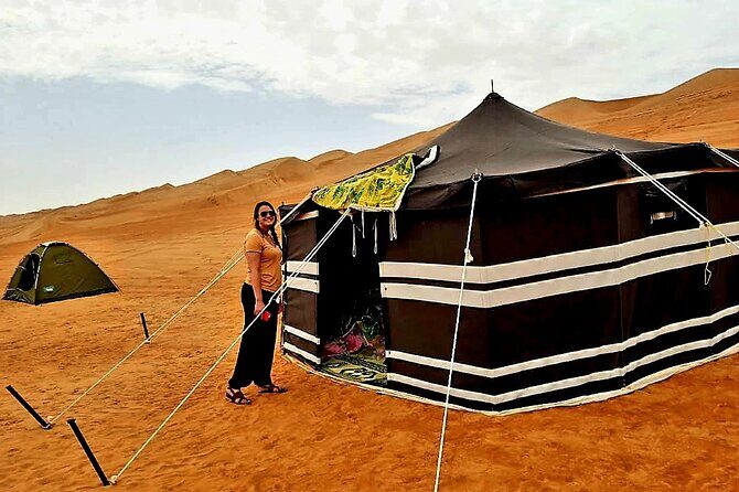 2-Day Private Wahiba Sands Desert Camping Tour from Muscat - Wadi Shab: the hike, the pools, and that turquoise cave swim