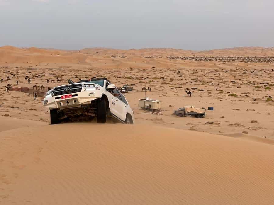 Desert Safari, Sunset & Sand Bashing (Rub Al Khali Desert) - Viewpoint to Sunset: The Moment the Day Turns Magical