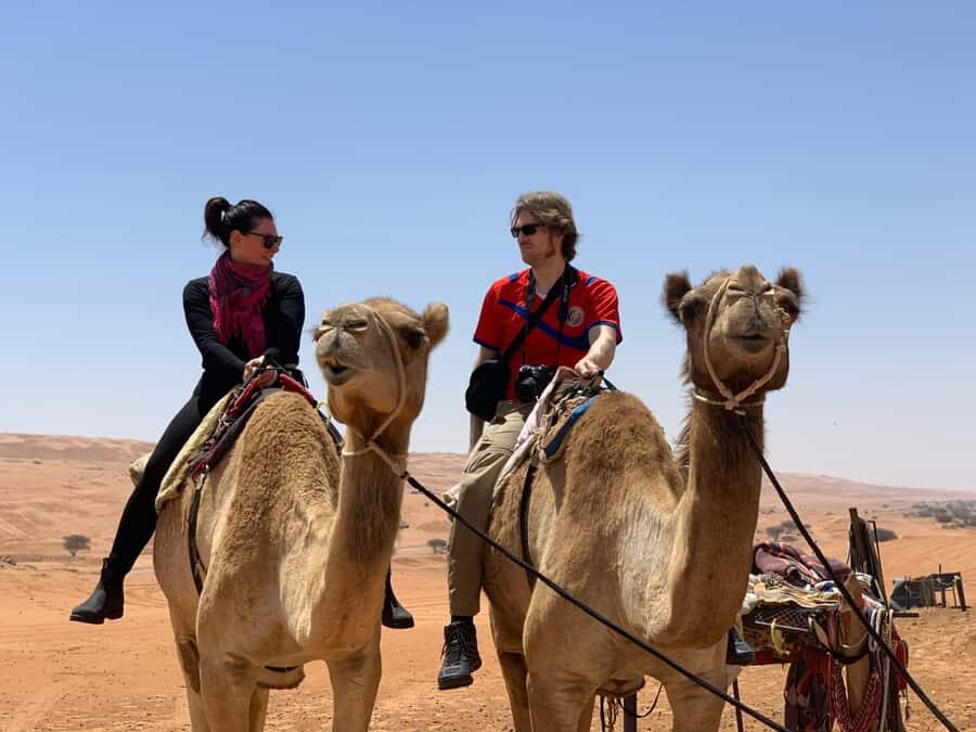 From Muscat: Desert and Wadi Bani Khalid Oasis Full-Day Tour - Camel ride vs. more dune time: how to choose
