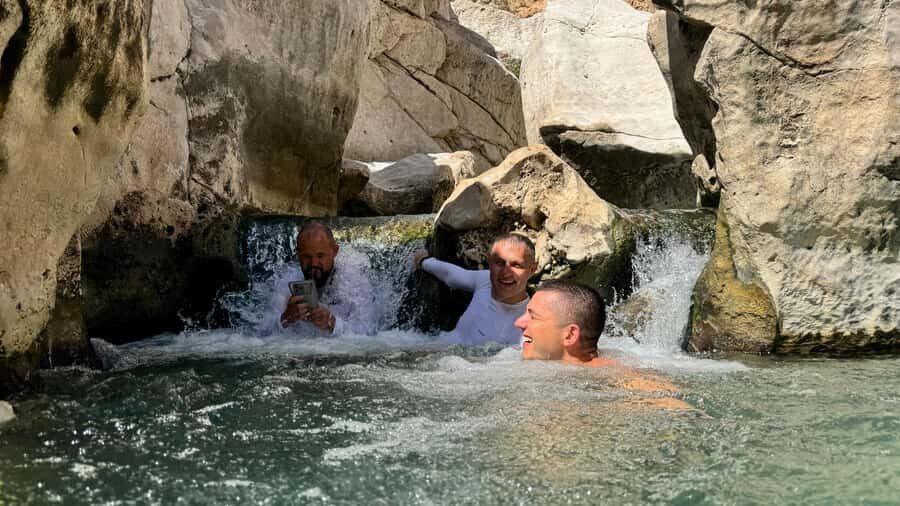 From Muscat: Desert Overnight and Wadi Bani Khalid - Wadi Bani Khalid: the turquoise break that resets the day