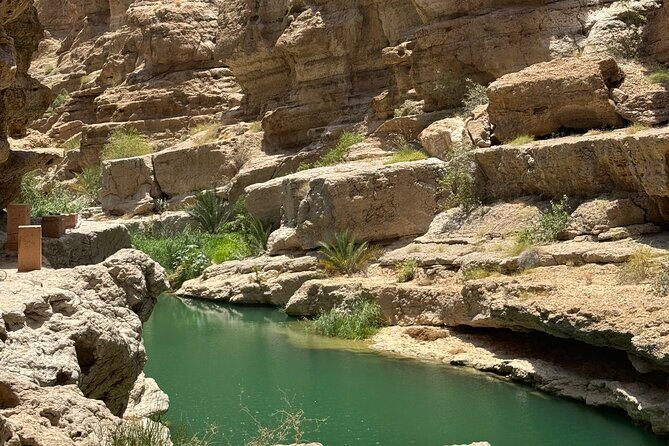 from muscat wadi shab and bimmah sinkhole tour - Bimmah Sinkhole: A Different Kind of Oman Wonder