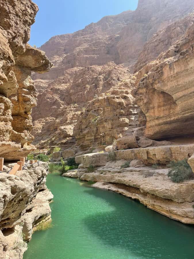 From Muscat: Wadi Shab & Sinkhole Private Tour & Free Lunch - Muscat Pick-Up and the Coast-to-Plateau Drive