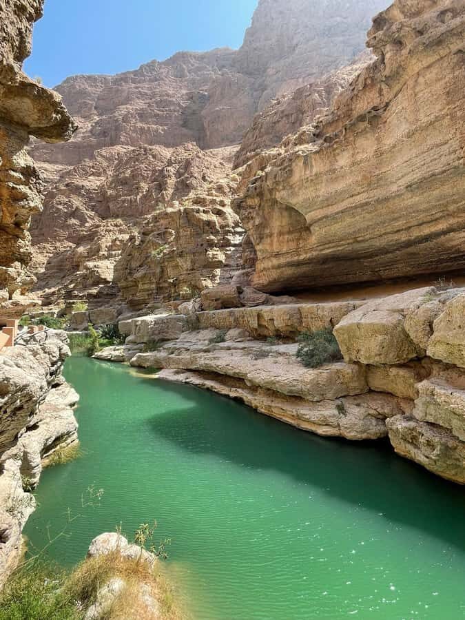 From Muscat: Wadi Shab & Sinkhole Private Tour & Free Lunch - Lunch at a Local Restaurant: Fuel Without Losing the Day