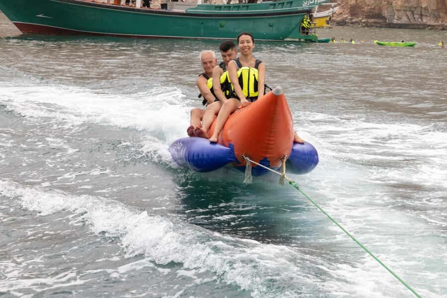 From UAE: Musandam Dibba Day Trip (Oman) - Water sports and swim stops: how to get the most out of the sea time