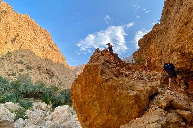 Full Day Tour in Wadi Shab - Going All the Way: Reaching the Secret Waterfall Feeling