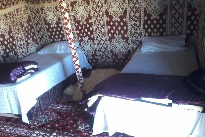 Golden Dunes Getaway: Overnight Safari in Salalah’s Empty Quarter - Fawaz Desert Camp night: warm tea, buffet dinner, and a sky you can actually see