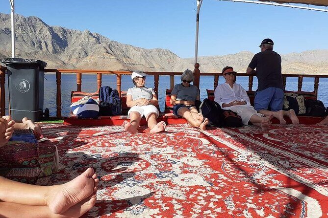 Khasab Dhow cruise-Half day with summing, dolphin watching - Telegraph Island: the short stop that gives meaning to the fjords