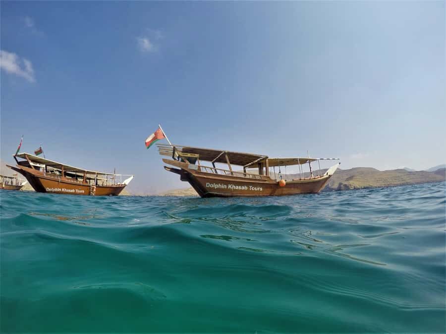 Khasab: Half-Day Dhow Cruise with Dolphin Watching - Telegraph Island Swim Stop: Time in the Water Without the Hassle
