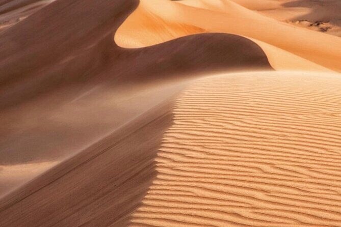 Luxury Sunset Desert Safari - Rub Al Khali dune bashing in secure 4WD: the fun part, done safely