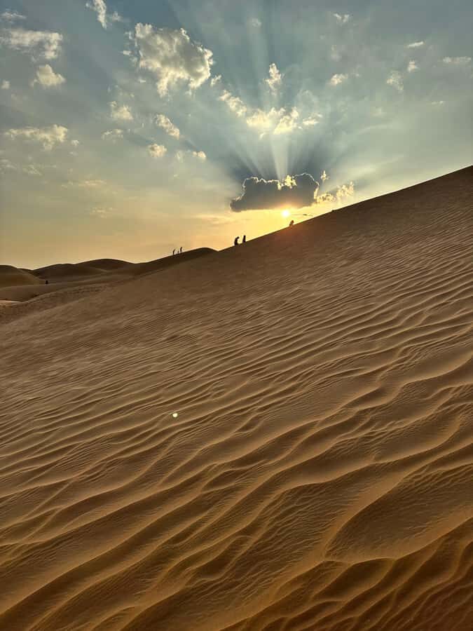 Luxury Sunset Desert Safari at Salalah Empty Quarter - Black camels and the moment the desert goes quiet