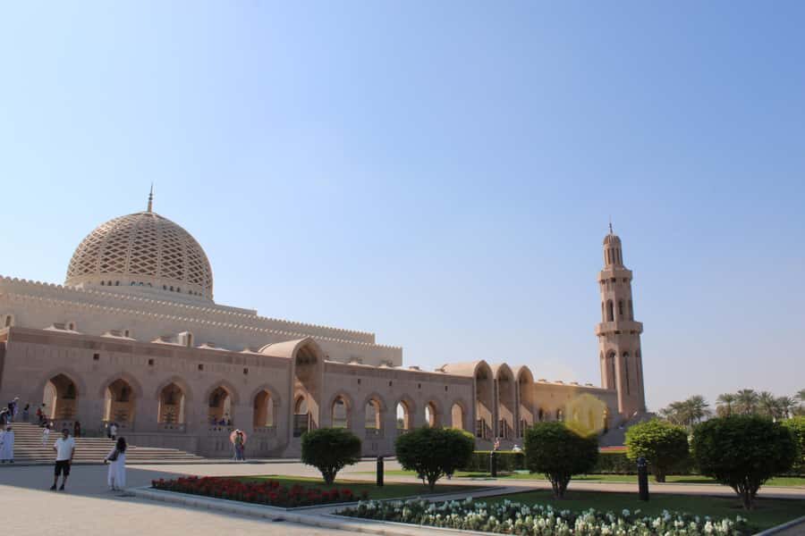 Muscat City Tour: Discover Oman's Capital in Half a Day - Royal Opera House Muscat and Portuguese forts: modern Muscat from the waterfront