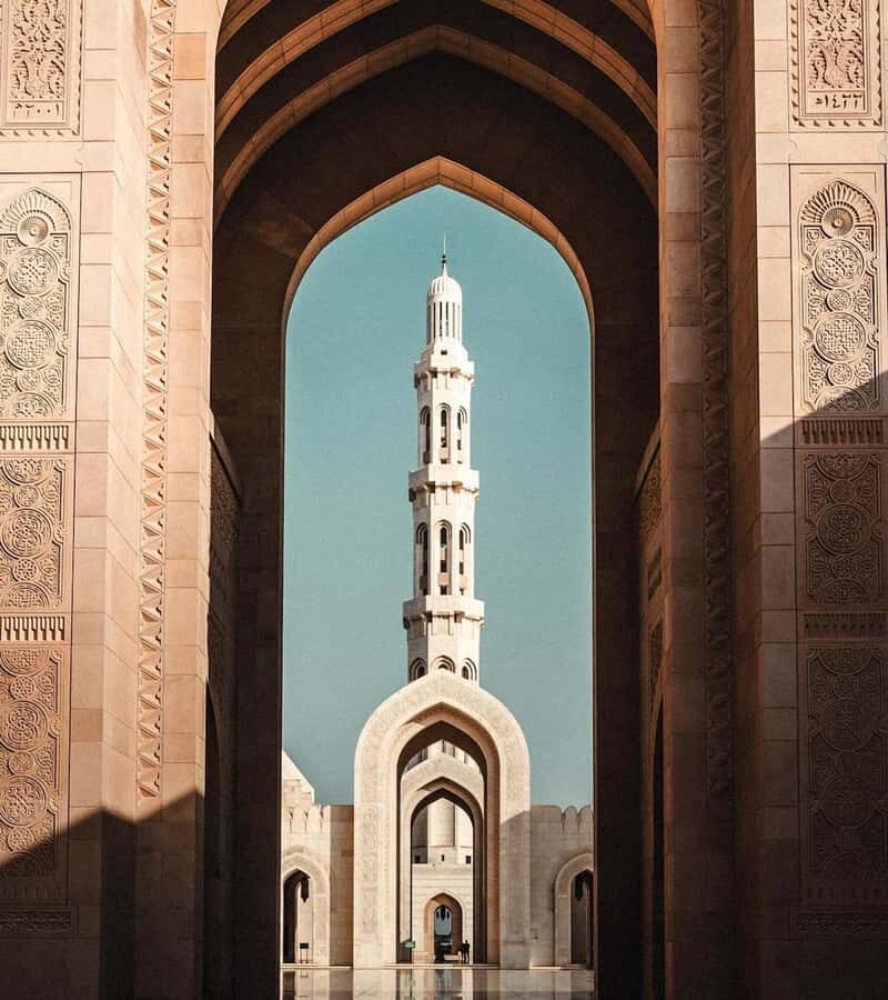 muscat city tour with pick up SMALL GROUP 7 PEOPLE MAX - Royal Opera House Muscat: Omani Architecture With a Public-Open Feel