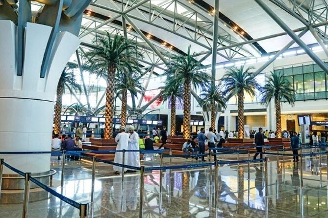 Muscat Private Arrival Airport Transfer - From Seeb Airport to Muscat hotels in about an hour