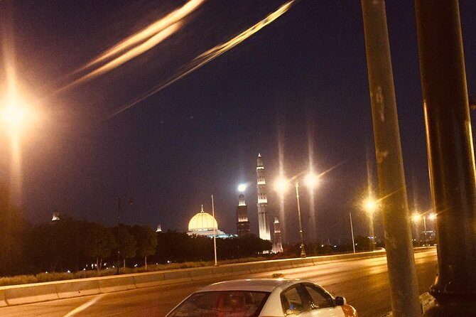 Muscat : Private tour evening - Stop-by-stop Muscat: Al-Amin Mosque and Sultan Mosque at night