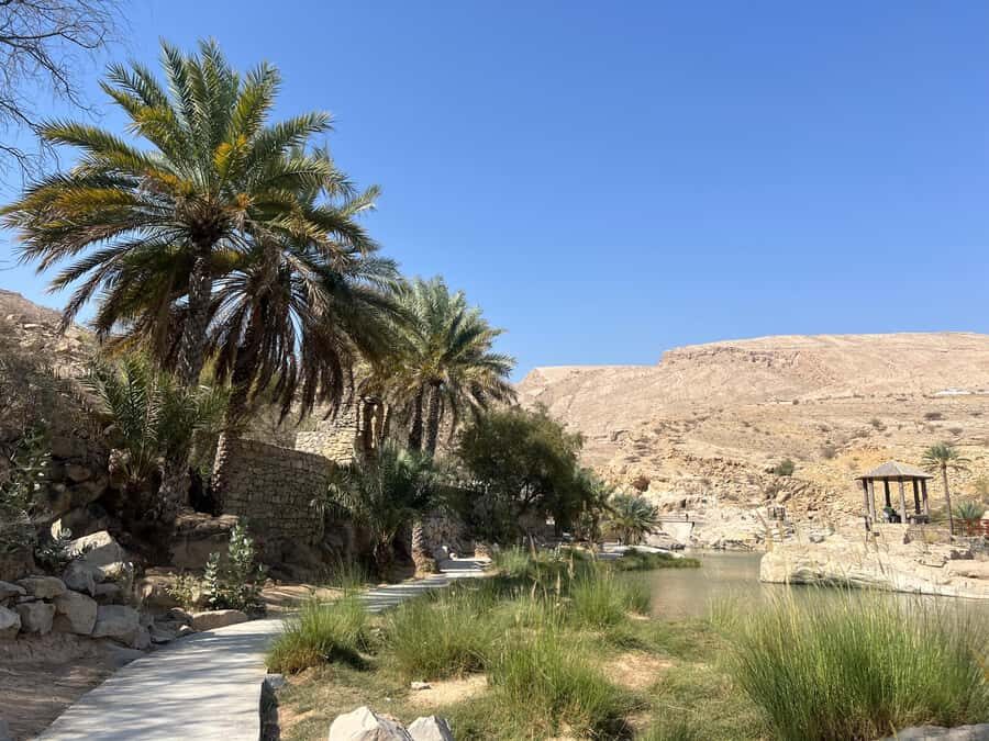 Muscat: Wahiba Sands, Wadi Bani Khalid & Mudayrib Tour - Mudayrib old village: watchtowers, mud-brick lanes, and a slower ending