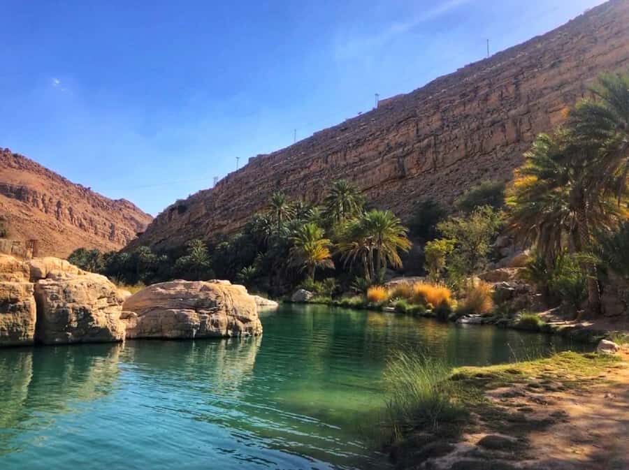 Oman: Jasmin Tour | 3 Days Private Package Tour - Day 2: Wadi Bani Khalid swimming, Sur sights, and Ras Al Jinz sea turtles