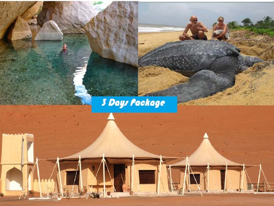 Oman: Jasmin Tour | 3 Days Private Package Tour - Day 1: Fanya mud buildings, Mudhairib ruins, and Ibra market to a dune-sunset camp