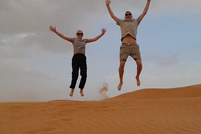 Private Full Day Wadi Bani Khalid With Watching Desert Sunset - The desert sunset moment: where you actually enjoy the dunes