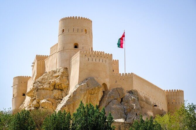 Private Half-Day Tour to Grand Mosque-Nakhal Fort and Hotspring - Al Thowarah Hot Springs: a man-made pool with a river flow