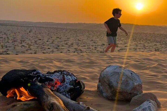 Private Sunset Experience in Empty Quarter Desert - Pickup time (13:30) and how long the whole day feels