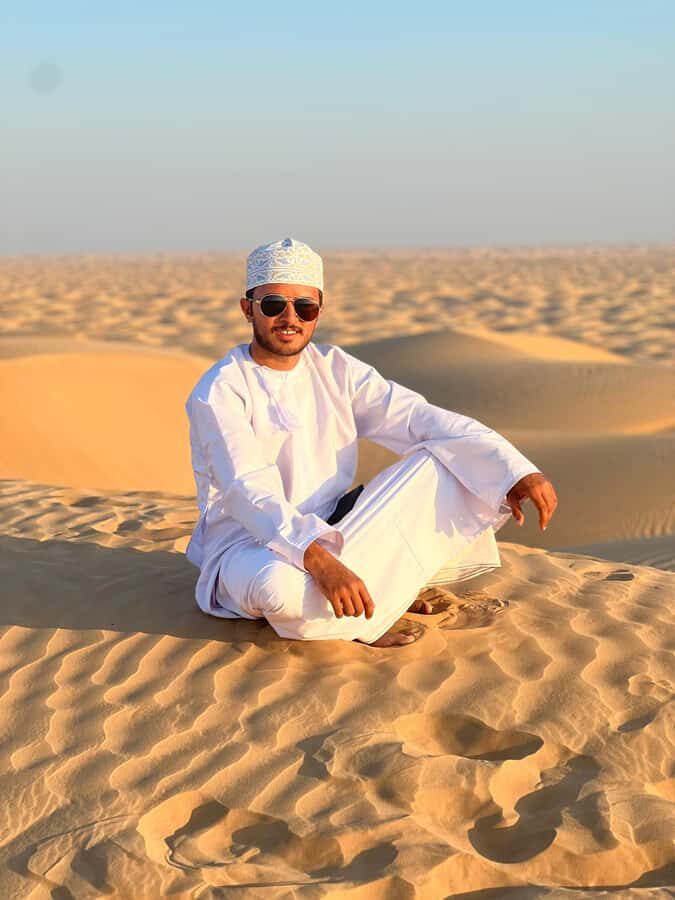 Salalah: Sunset Desert Safari - Rub Al Khali - Empty Quarter - Camel farm and black camels for photos