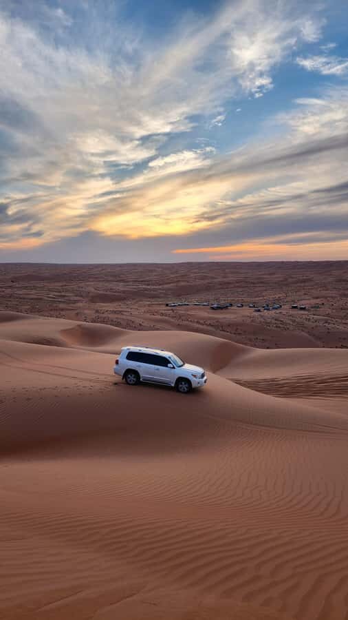 Sunset at wahiba desert - Wadi Bani Khalid Meets Wahiba Sands: A Two-Worlds Day Trip