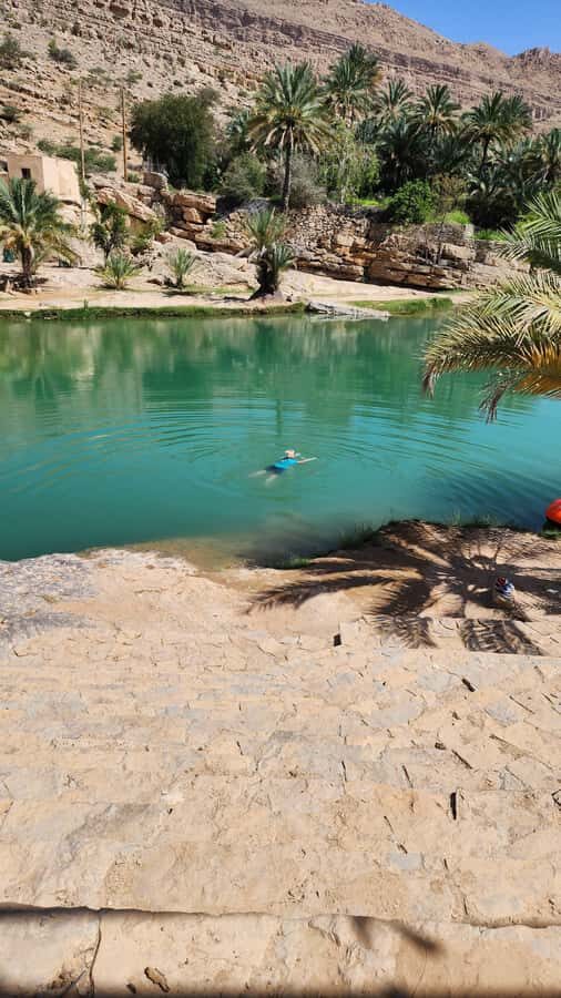 Sunset at wahiba desert - Wadi Bani Khalid Pools: Why the Swim Time Matters