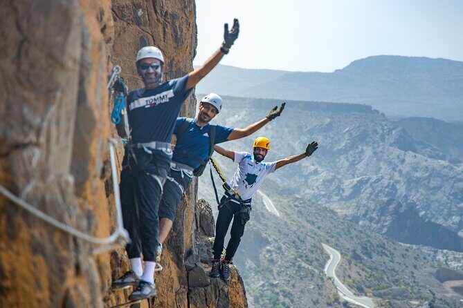 Via Ferrata And Zip Line - Getting Your Bearings in Jebel Akhdar (Nizwa Side of Oman)