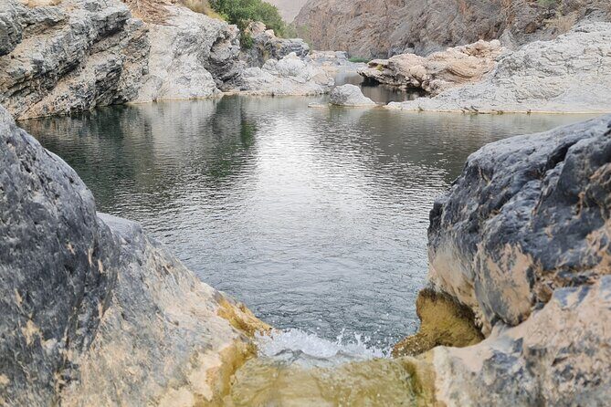 Wadi Al Arbeieen Sinkhole & Fins Beach Swim & Hike - Fins Beach white sand: the wind-down after the wadi